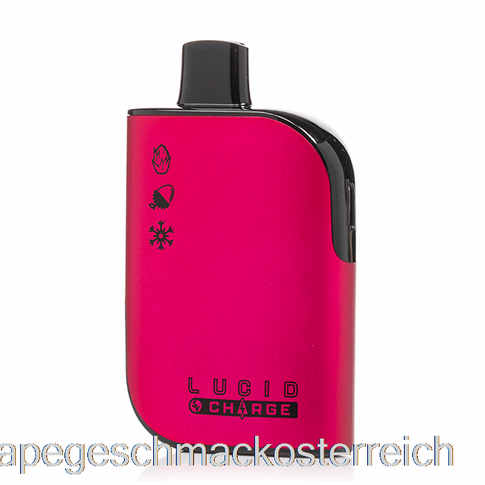 Lucid Charge 7000 Einweg-Drachenfrucht-Litschi-Eis-Vape-Geschmack